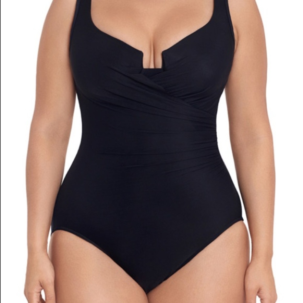 Black (size 14) Miracle Swim Suit